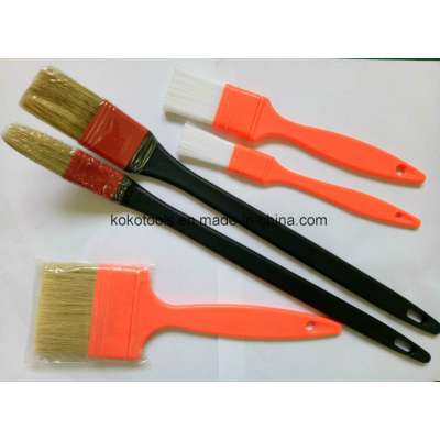 Brush (radiator type) in Plastic or Wood Handle Plastic Ferrule Brush Metal Free