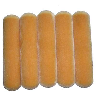 4"/100mm Two Side Round Mousse Floque Foam Sponge Roller