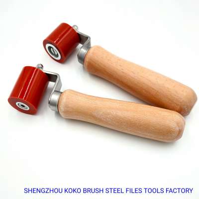 Red Color 30mm, 40mm Peta Rubber Roller for Industry Working