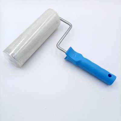 French Type Blister Tube Packing Polyster Brass Screw Paint Roller Brush