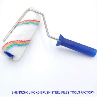 Auto Type Handle Rainbow Line Polyamide Brush Roller