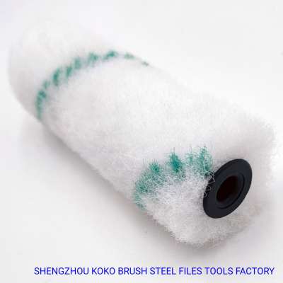 4"/100mm Tube Dia. 17mm Polyamide Texture 14mm Hole 6mm Head Small Roller