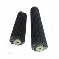 Black Nylon Wires Brush Roller for Fruits&Vegetables Cleaning