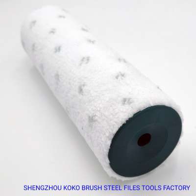 180mm Hole 8mm Length 4mm Screw Type Cap Thermo Welded Paint Roller Head