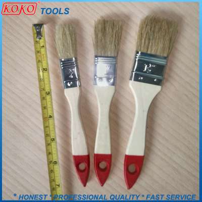 3PCS Set #633 Type Cheap Modle Short Bristles Wooden Handle Paint Brush