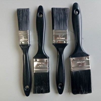 4PCS Set Synthetic Bristles Plastic Handle All Purpose Paint Brush