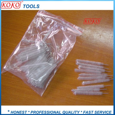 Mini Designed Nylon Plastic Wite Tube Cleaning Brush for Machine Parts