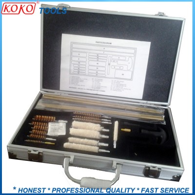 Mixed Parts Gun Brushes in Aluminium Box Packing