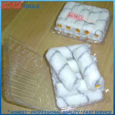 Grey Color Line Polyster 4"/100mm Small Roller in Blister Packing