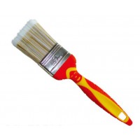 Pig Bristle Painting Brushes with Stainless Steel Ferrule