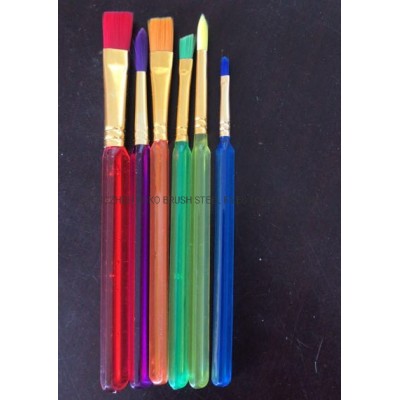 6PCS Colorful Artist brush for Student