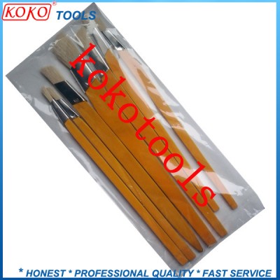 Color Painting Polywood Handle Triangular Artist Brush