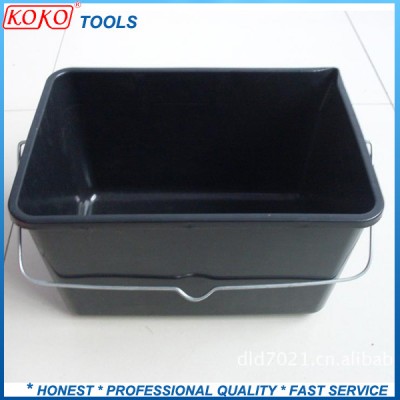 6L Black Color Mini Type Plastic Painting Barrel