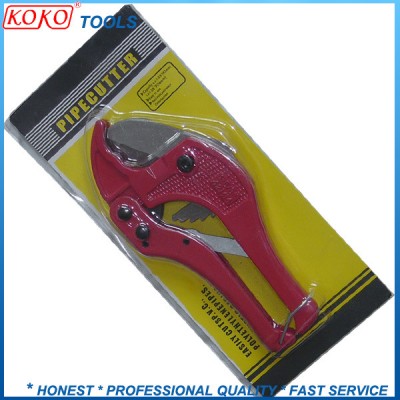 Scissor Type Alloy Steel PVC Pipe Cutter in Blister Packing